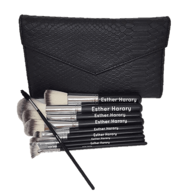Luxury Vegan Personalized Onyx Brush Set | My Makeup Brushes