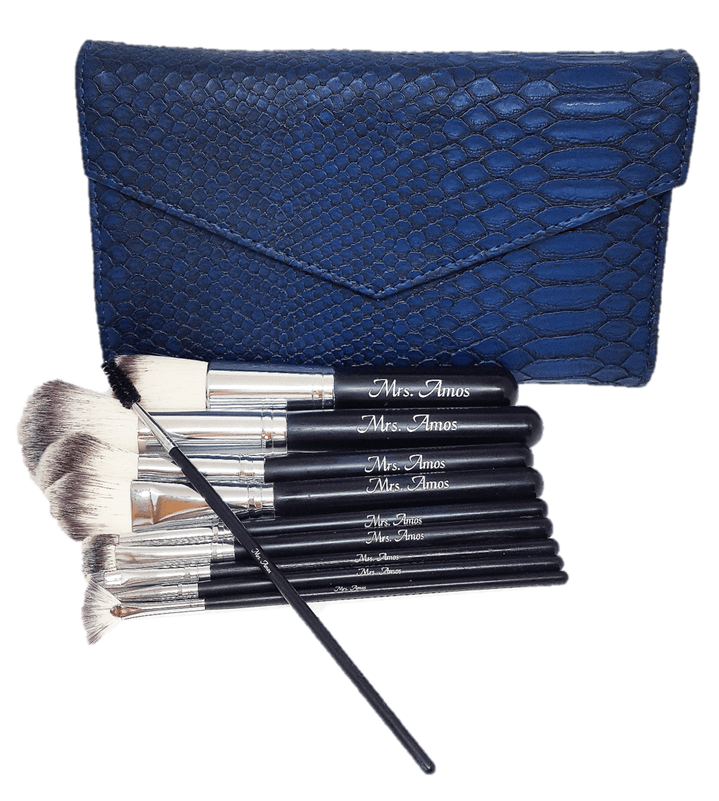 Vegan Sapphire Makeup Brush Set | My Makeup Brushes